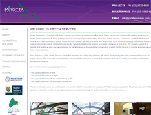 Tablet Screenshot of pirottaservices.com